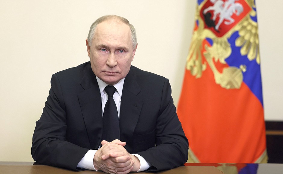 Attaque terroriste à Moscou : le discours de Vladimir Poutine